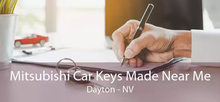 Mitsubishi Car Keys Made Near Me Dayton - NV