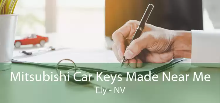 Mitsubishi Car Keys Made Near Me Ely - NV