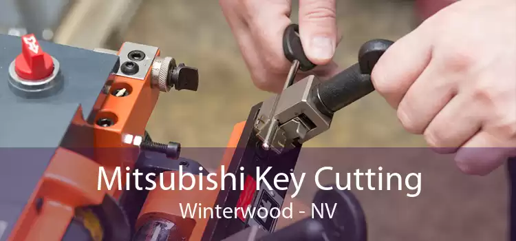 Mitsubishi Key Cutting Winterwood - NV