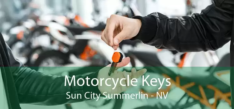 Motorcycle Keys Sun City Summerlin - NV