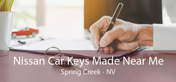Nissan Car Keys Made Near Me Spring Creek - NV