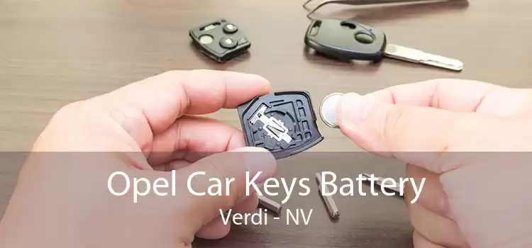 Opel Car Keys Battery Verdi - NV