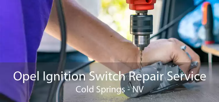Opel Ignition Switch Repair Service Cold Springs - NV