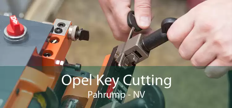 Opel Key Cutting Pahrump - NV
