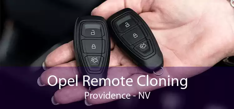 Opel Remote Cloning Providence - NV