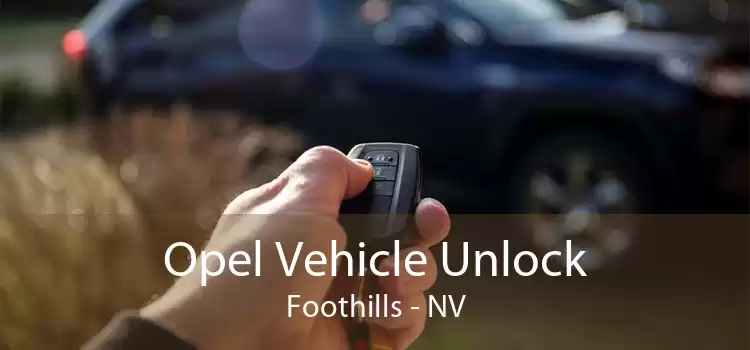 Opel Vehicle Unlock Foothills - NV