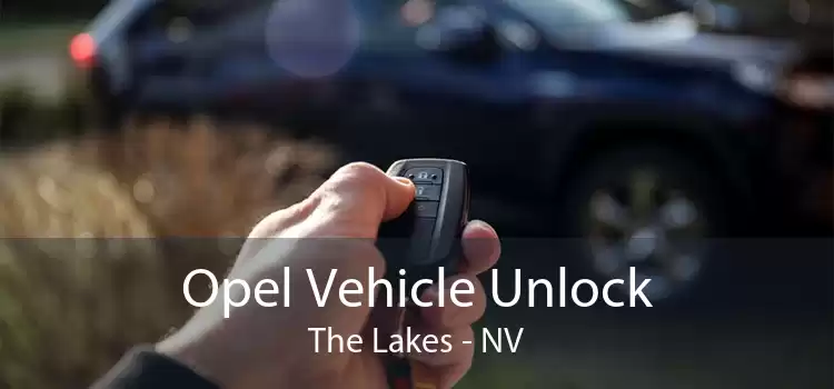 Opel Vehicle Unlock The Lakes - NV