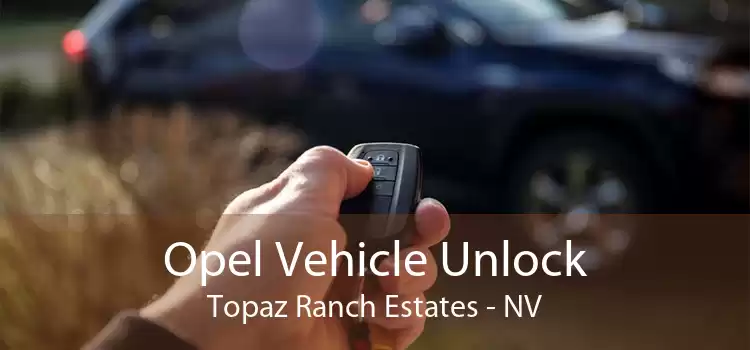 Opel Vehicle Unlock Topaz Ranch Estates - NV