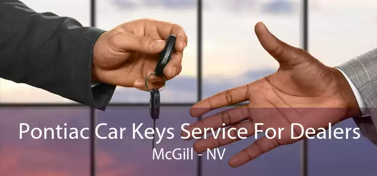 Pontiac Car Keys Service For Dealers McGill - NV