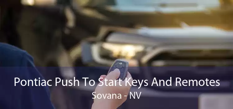 Pontiac Push To Start Keys And Remotes Sovana - NV