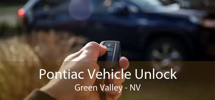 Pontiac Vehicle Unlock Green Valley - NV