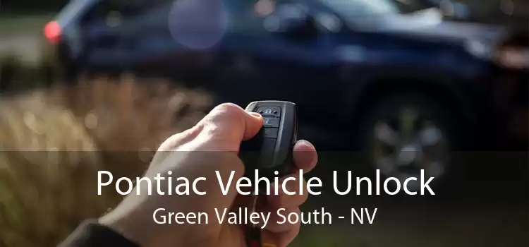 Pontiac Vehicle Unlock Green Valley South - NV