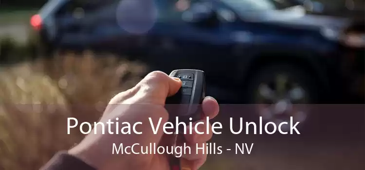 Pontiac Vehicle Unlock McCullough Hills - NV
