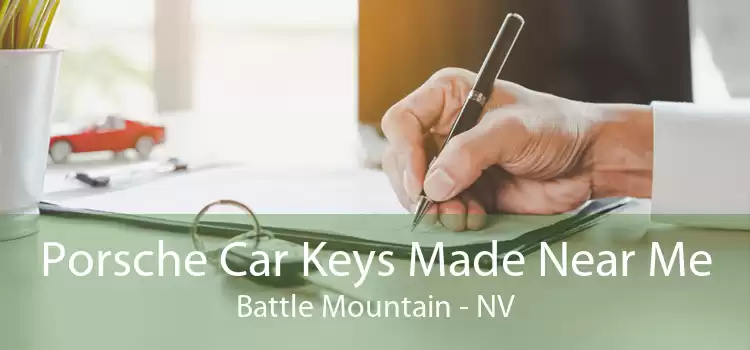 Porsche Car Keys Made Near Me Battle Mountain - NV
