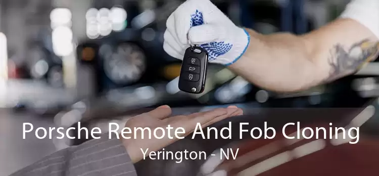 Porsche Remote And Fob Cloning Yerington - NV