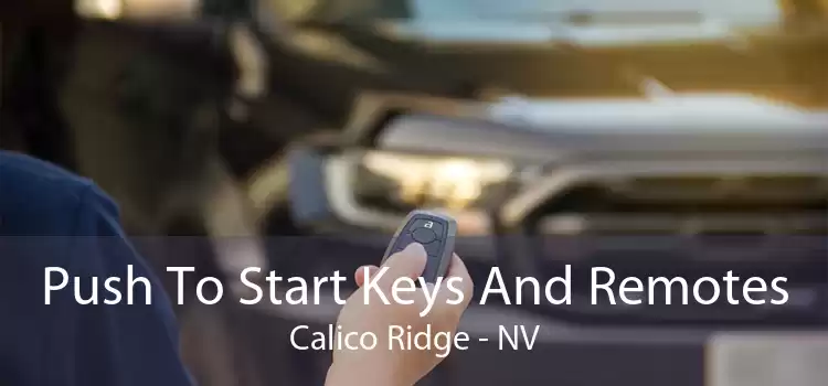 Push To Start Keys And Remotes Calico Ridge - NV