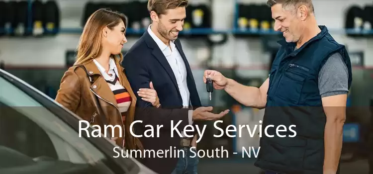 Ram Car Key Services Summerlin South - NV