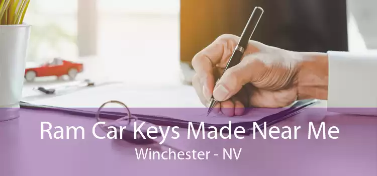 Ram Car Keys Made Near Me Winchester - NV