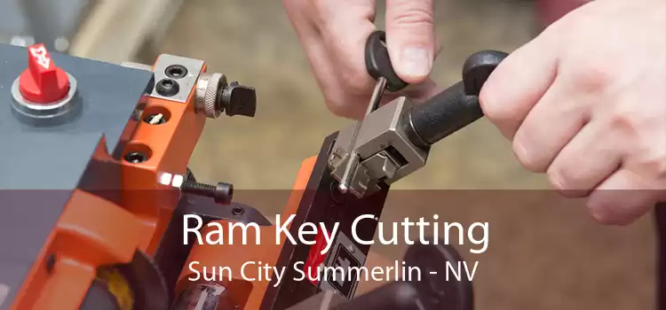 Ram Key Cutting Sun City Summerlin - NV