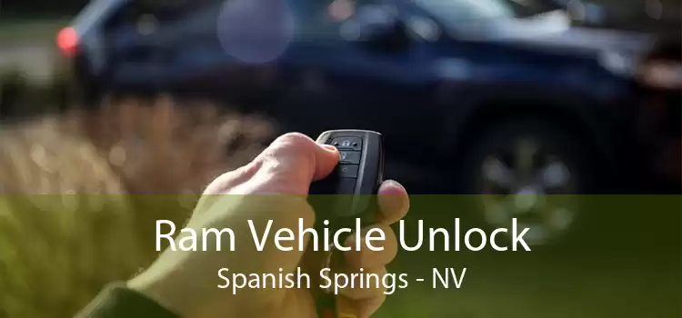 Ram Vehicle Unlock Spanish Springs - NV