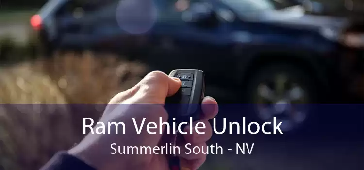 Ram Vehicle Unlock Summerlin South - NV