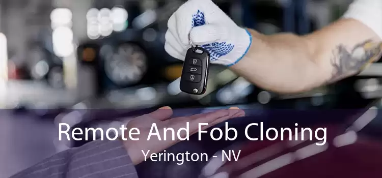 Remote And Fob Cloning Yerington - NV