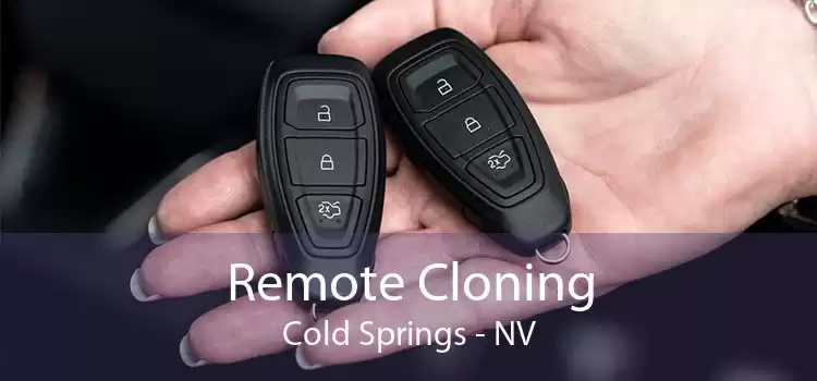 Remote Cloning Cold Springs - NV