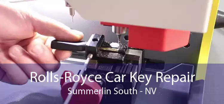 Rolls-Royce Car Key Repair Summerlin South - NV