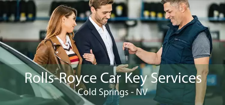 Rolls-Royce Car Key Services Cold Springs - NV