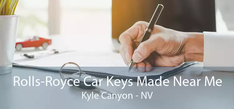Rolls-Royce Car Keys Made Near Me Kyle Canyon - NV