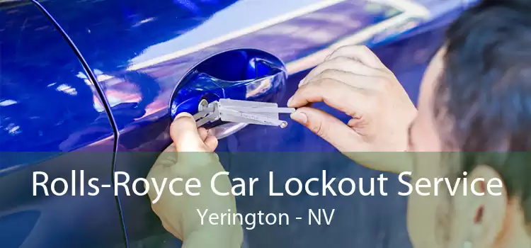 Rolls-Royce Car Lockout Service Yerington - NV