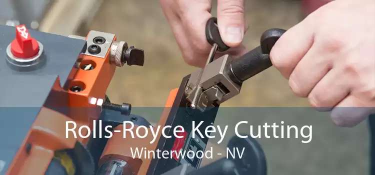 Rolls-Royce Key Cutting Winterwood - NV
