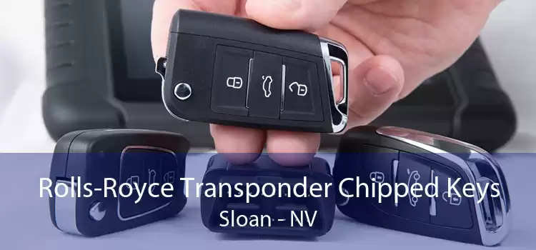 Rolls-Royce Transponder Chipped Keys Sloan - NV