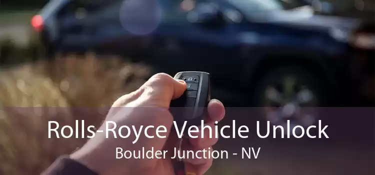 Rolls-Royce Vehicle Unlock Boulder Junction - NV