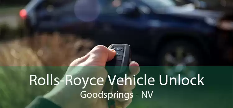 Rolls-Royce Vehicle Unlock Goodsprings - NV