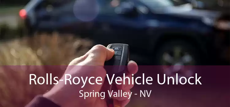 Rolls-Royce Vehicle Unlock Spring Valley - NV