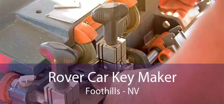 Rover Car Key Maker Foothills - NV
