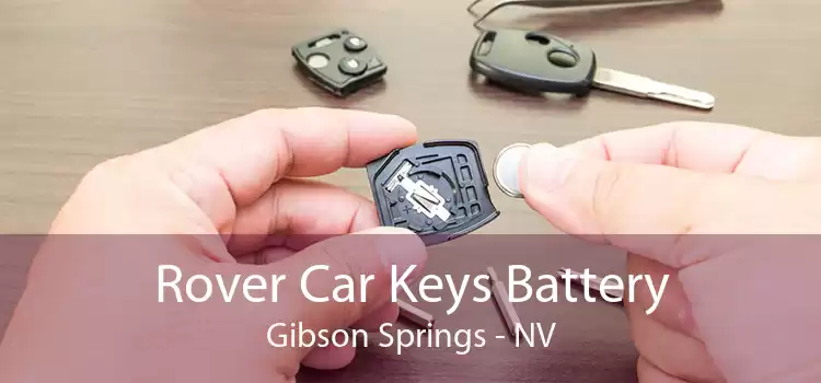 Rover Car Keys Battery Gibson Springs - NV