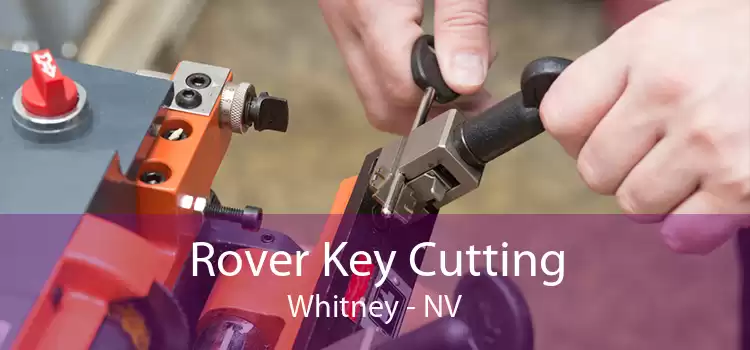 Rover Key Cutting Whitney - NV
