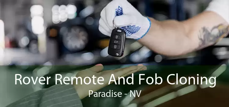 Rover Remote And Fob Cloning Paradise - NV