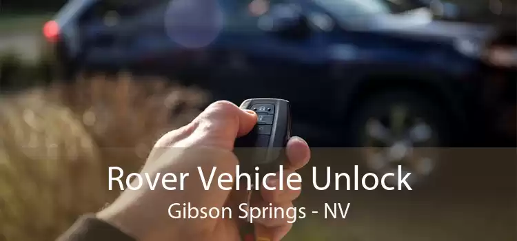 Rover Vehicle Unlock Gibson Springs - NV
