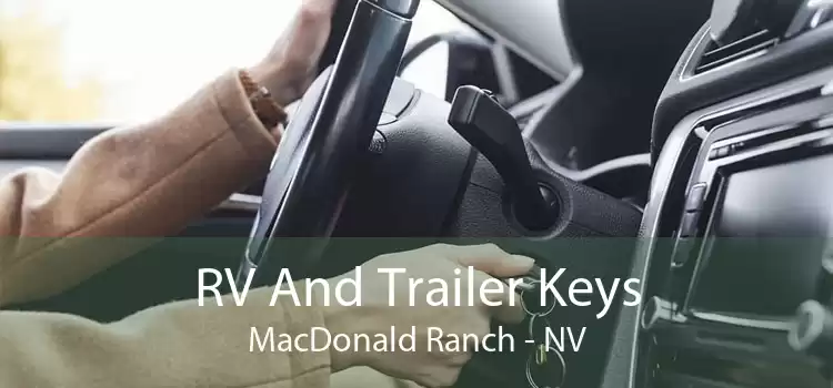 RV And Trailer Keys MacDonald Ranch - NV