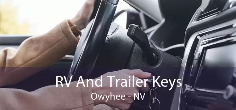 RV And Trailer Keys Owyhee - NV