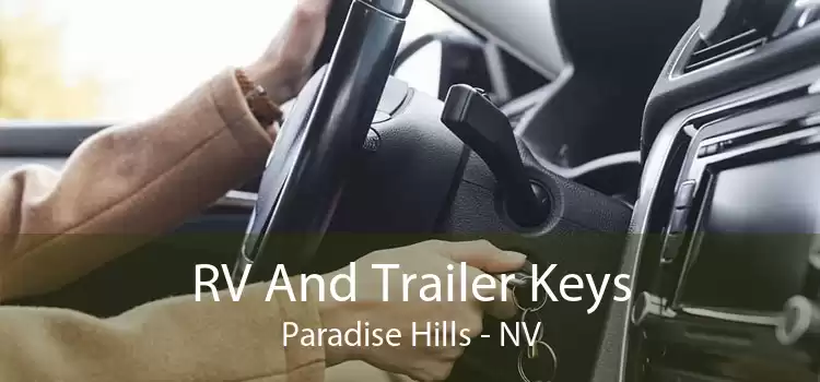 RV And Trailer Keys Paradise Hills - NV