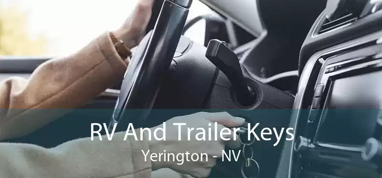 RV And Trailer Keys Yerington - NV