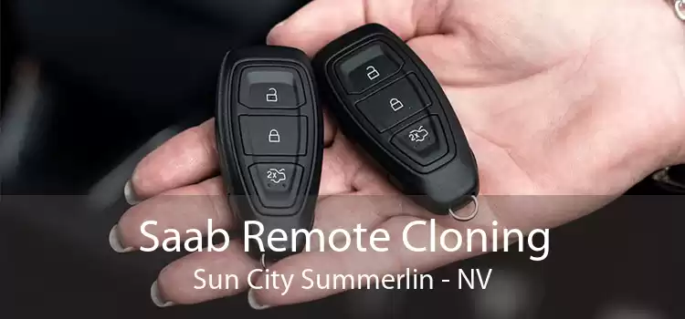 Saab Remote Cloning Sun City Summerlin - NV