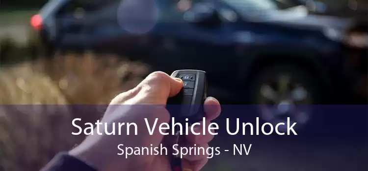 Saturn Vehicle Unlock Spanish Springs - NV