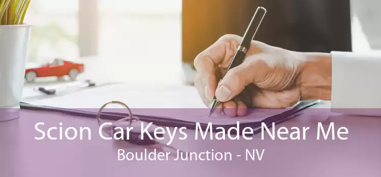 Scion Car Keys Made Near Me Boulder Junction - NV