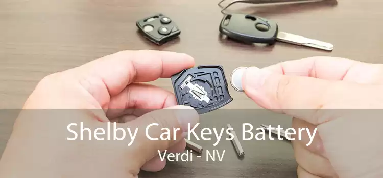 Shelby Car Keys Battery Verdi - NV