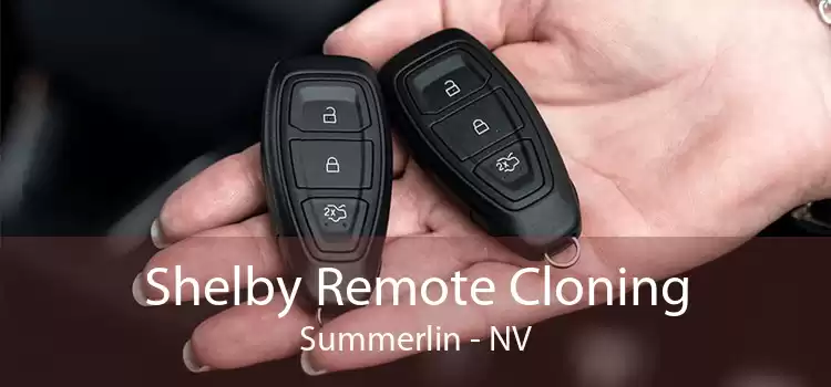 Shelby Remote Cloning Summerlin - NV